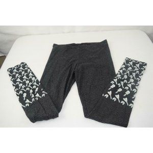 Azona A02 Small Black/Grey Leggings Glitter